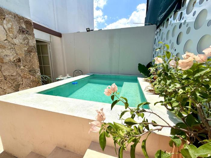 Kinara merida yucatan con alberca y jacuzzi privado