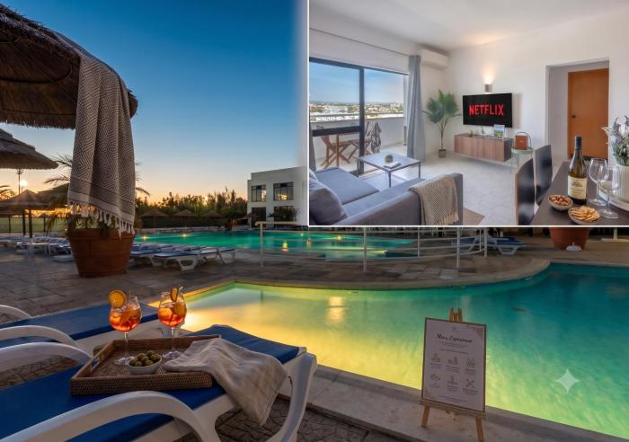 Premium Sea View Flat - 3 Pools, Jacuzzi & Hotel Bar