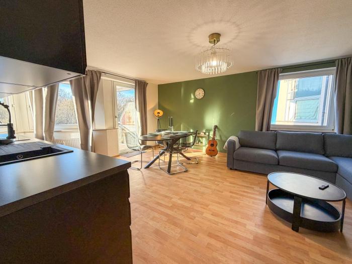 Stadtwald Living Essen Longstay, Küche, Waschmaschine, Balkon