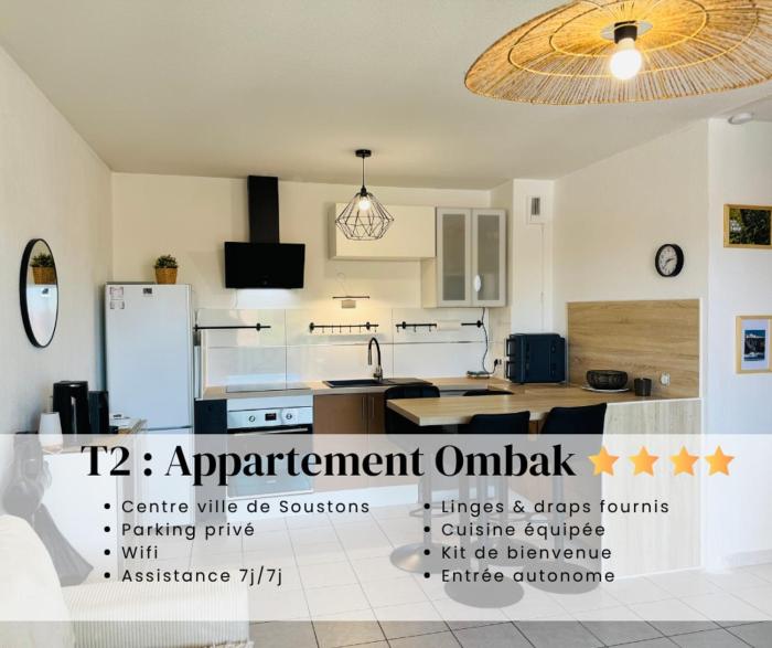 Appartement Ombak à 10minutes des plages