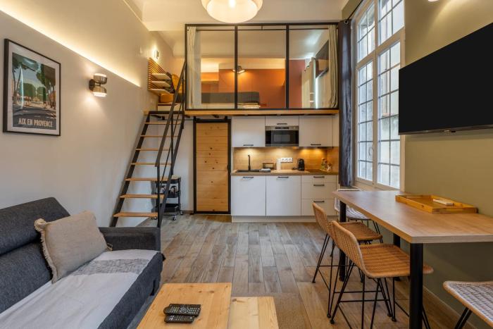 Duplex Mirabeau - Hyper center city - Calm
