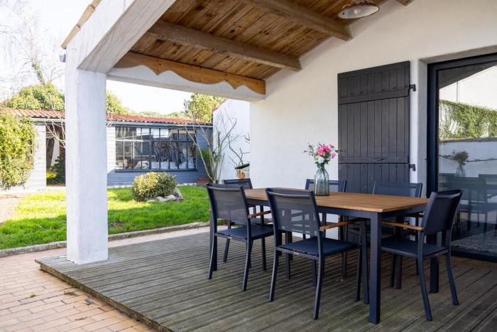 Maison Familiale 3 Ch. avec Jardin – La Rochelle
