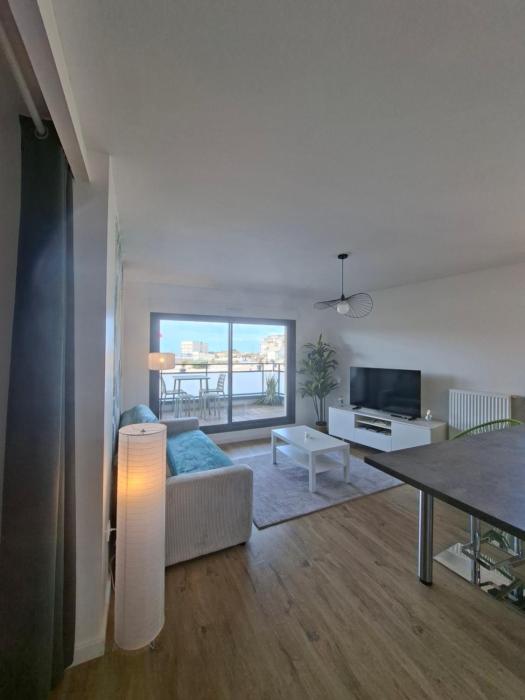 Appartement avec balcon vue mer