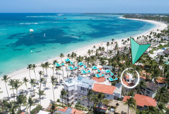 BAVARO Homes VILLAS APARTMENTS HOTEL playa LOS CORALES - wifi, bbq-grill, beach club
