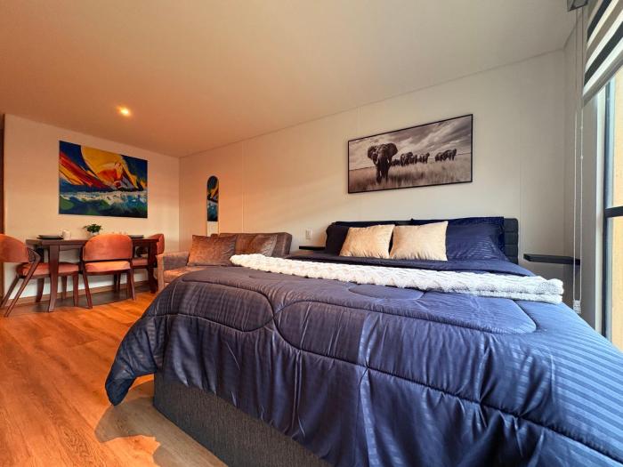 Cama Queen WiFi Auto check-in Lujo y descanso