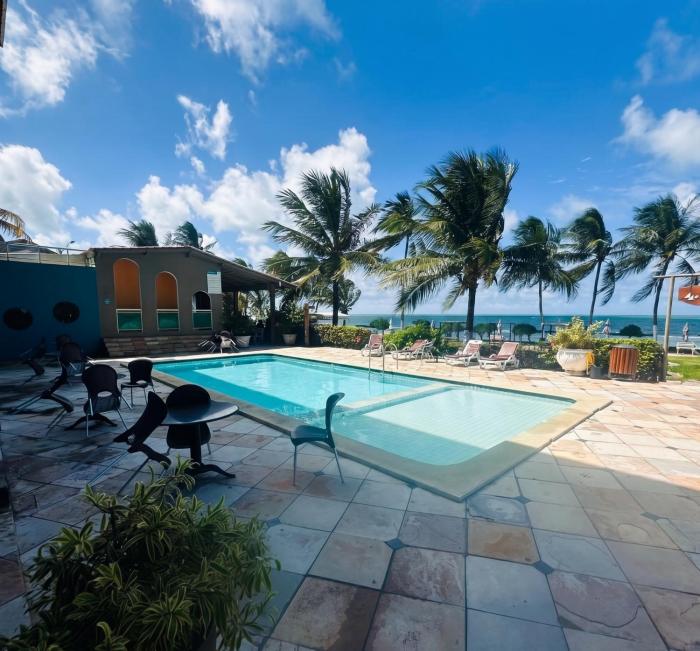 Flat Hotel Marinas Beira Mar em Carneiros - Tamandaré