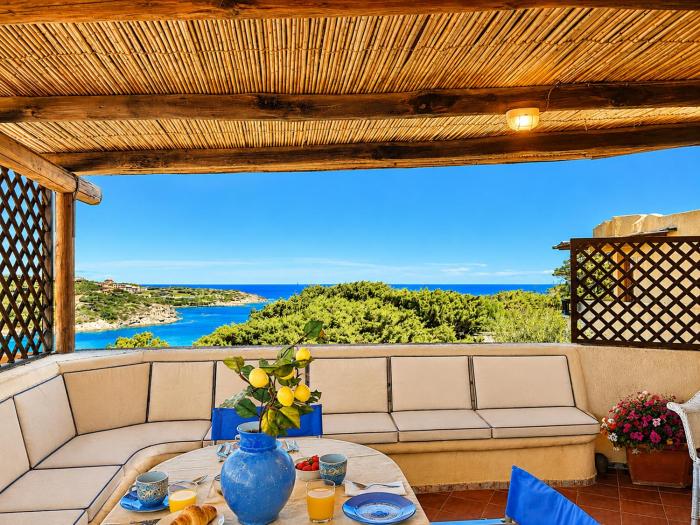 Three Bedroom Sea View Home in Cala Granu Shared Pool 200m from the Beach