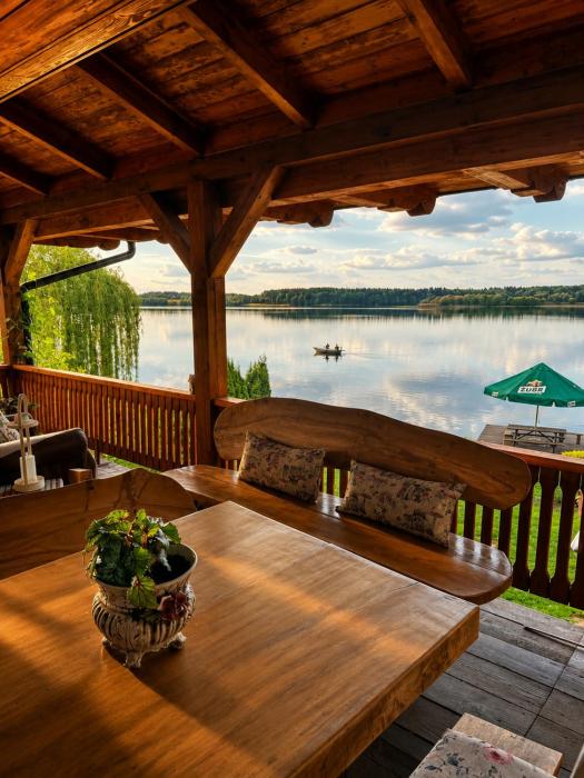 Dom nad jeziorem Kownatki Mazury