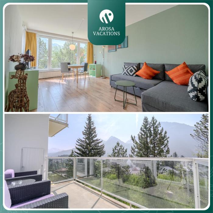 Viktoria A12 by Arosa Vacations, Renoviertes App mit Bergblick im Zentrum