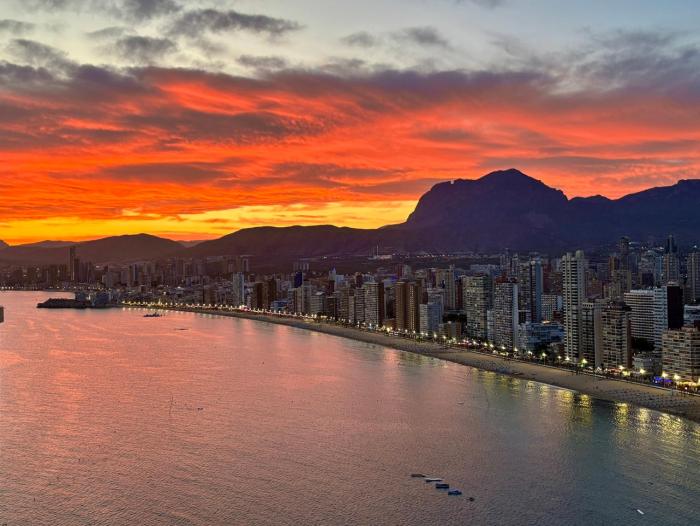 Panoramic Sunset Benidorm