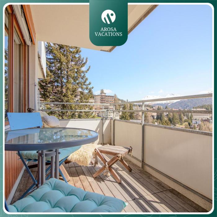 Fortuna 4 by Arosa Vacations, Panoramablick auf die Berge und Parkplatz inklusive