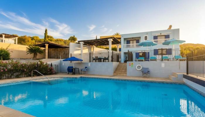 Kalathos Retreat 2BR Villa with Private Pool