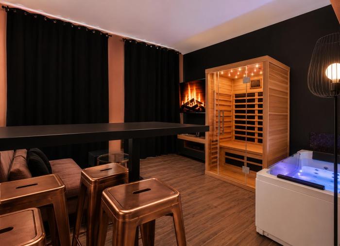 Appartements Troyes - Balnéo et Sauna privatifs
