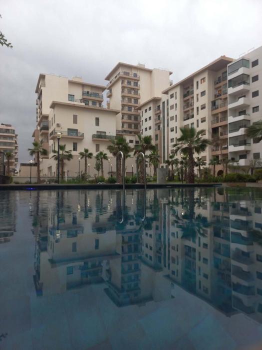 Quiet, Modern Studio Apartment in Zenata with Pool View
