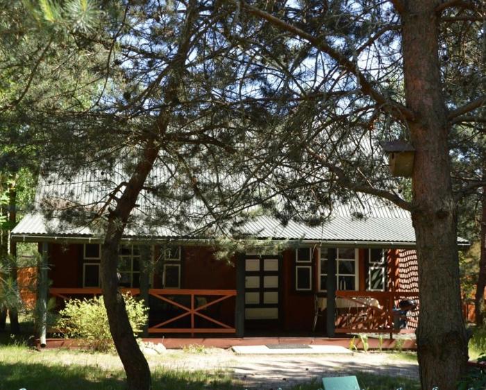 Klimatyczny domek nad jeziorem Glinki