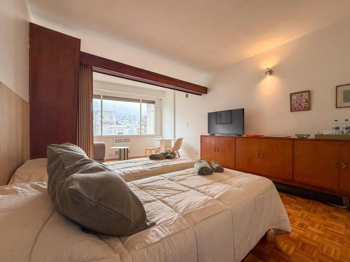 Bright Studio in Recoleta Sun and Open View