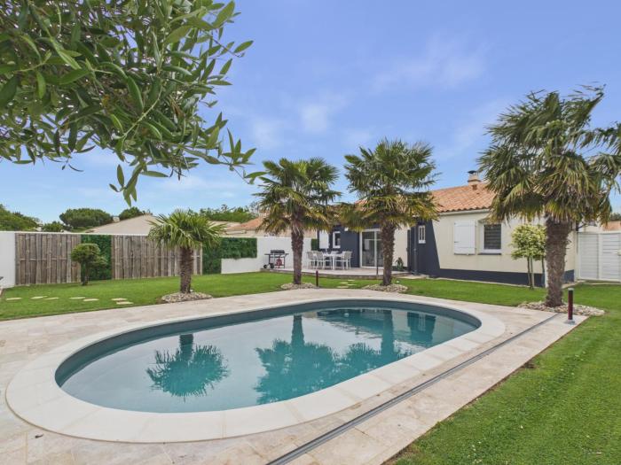 Maison 7 pers piscine, plancha & baby-foot