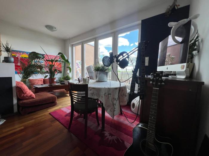 Creative apartment full of light