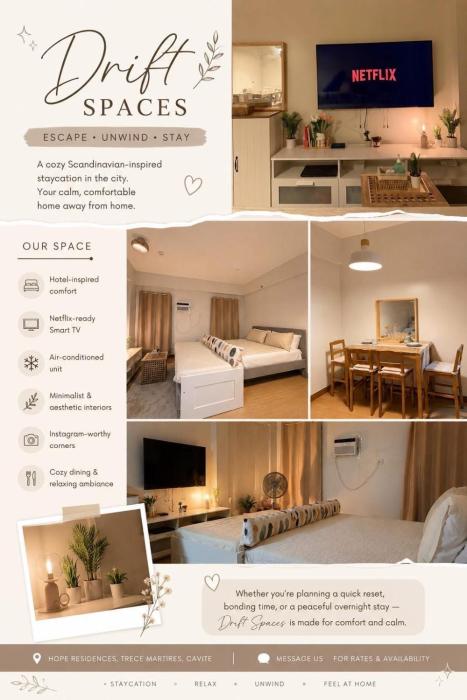 Cozy SMDC Condo at Hope Residences