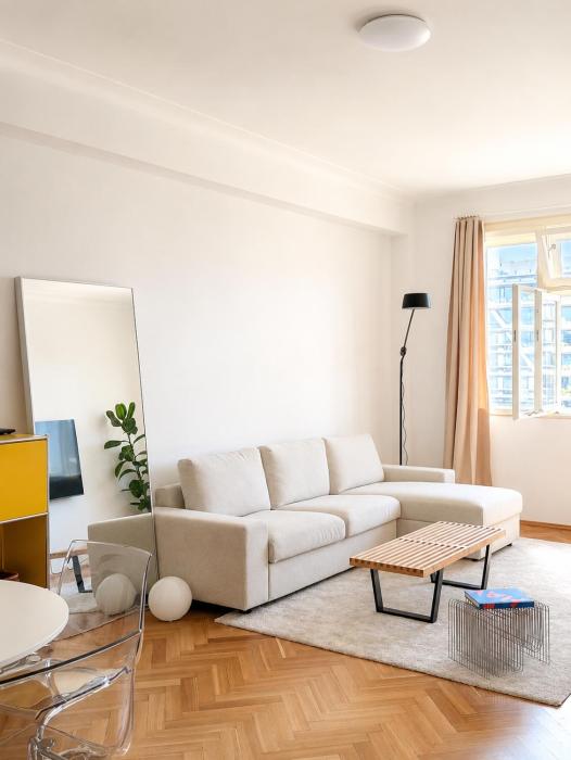 1 Prague Central Station apt Smart TV, 55m2