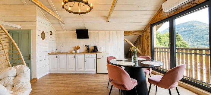 Charming wooden loft in a restored 1920s house