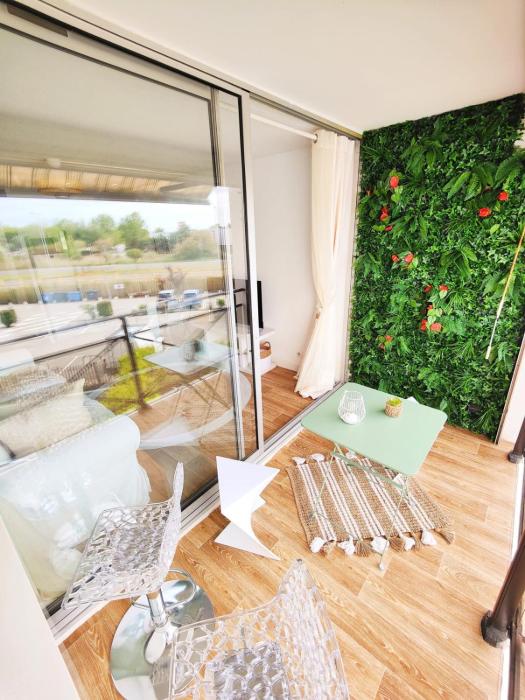 Le Lagon Cosy Studio décoré au Lagon Bleu proche mer