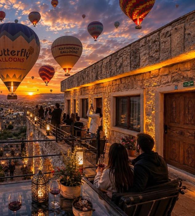 Süleyman Cappadocia - Hot Air Balloon View