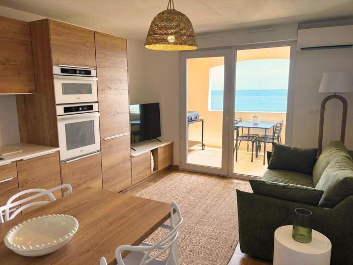 Appartement T2 Vue Mer - Proche Collioure - Thalasso - Plage