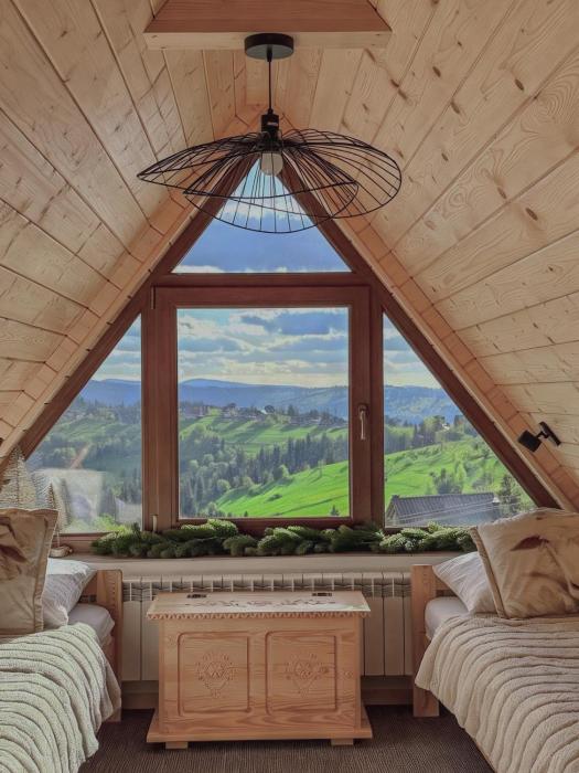 Domki Widokowelove z widokiem na panoramę Tatr - mountain view