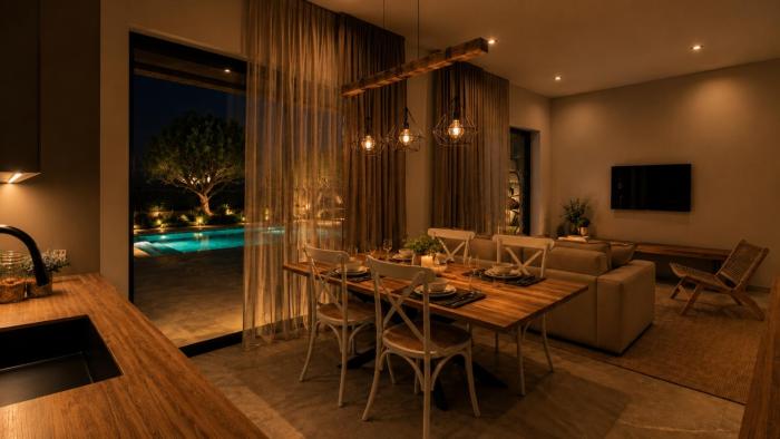 Antimo Villas - Amber Earth Villa with Private Pool
