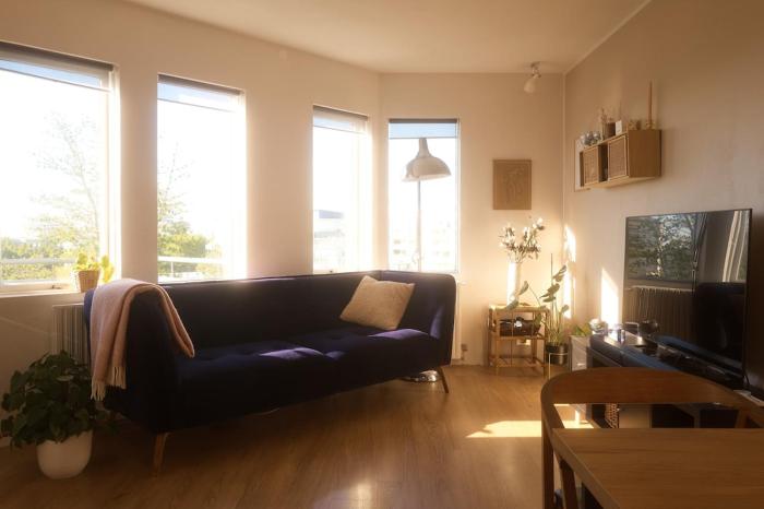 Cute apartment with a view in Vesturbaer, RVK!