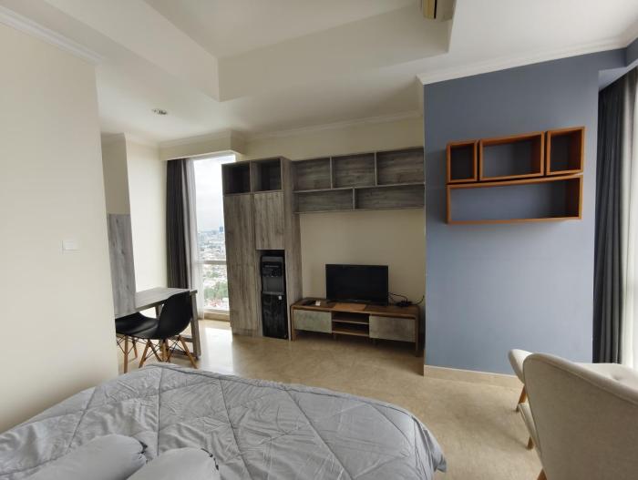 MENTENG PARK EMERALD EXCLUSIVE spacious 1BEDROOM apartment 47sqm MODERN central jakarta brand new hotel grade amenities fully equipped kitchen
