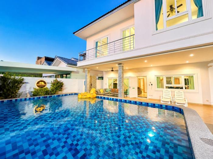 Relax Pool Villa Near Walking Street,jacuzzi ,BBQ 5Bed 6Bath City house54