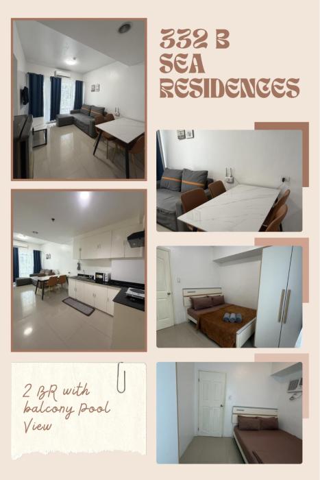 2 Bedroom Sea Residences Tower F by AB infront of Moa