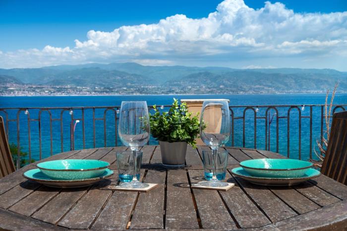 Terrazza fronte mare a Paradiso
