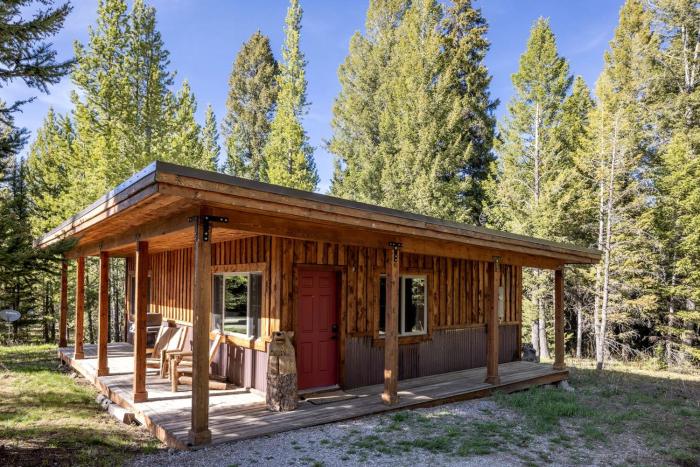 Mountain Cabin Near Yellowstone with Scenic Views, West Yellowstone, Montana
