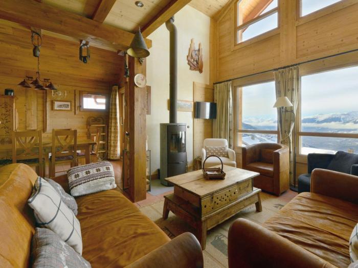 Chalet Savoyard 8-9 personnes à Vallandry avec Vue Montagne - FR-1-411-664