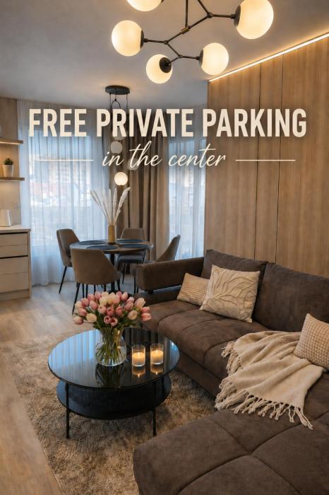 M&M Premium new apartment in the center - free parking