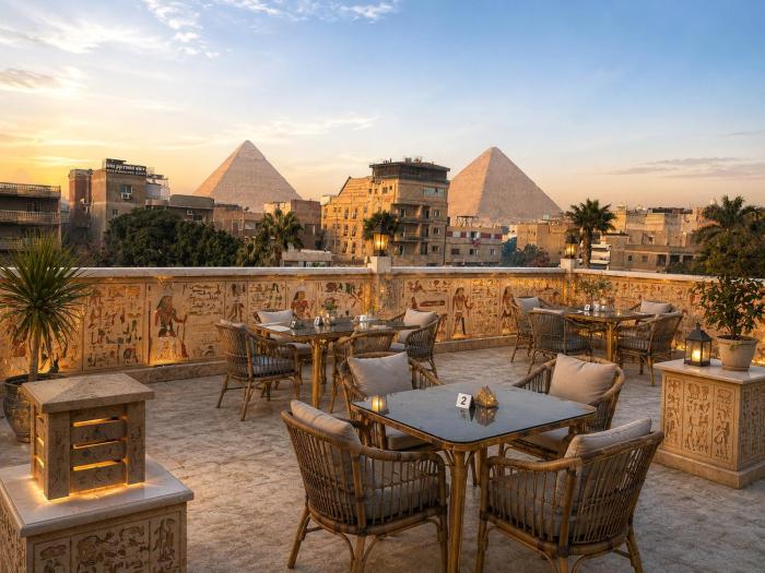 Center Pyramids View inn