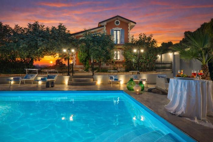 Villa del Colle con piscina privata