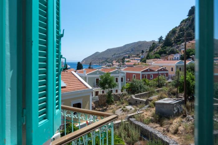 Symi Fos House - Harbour View