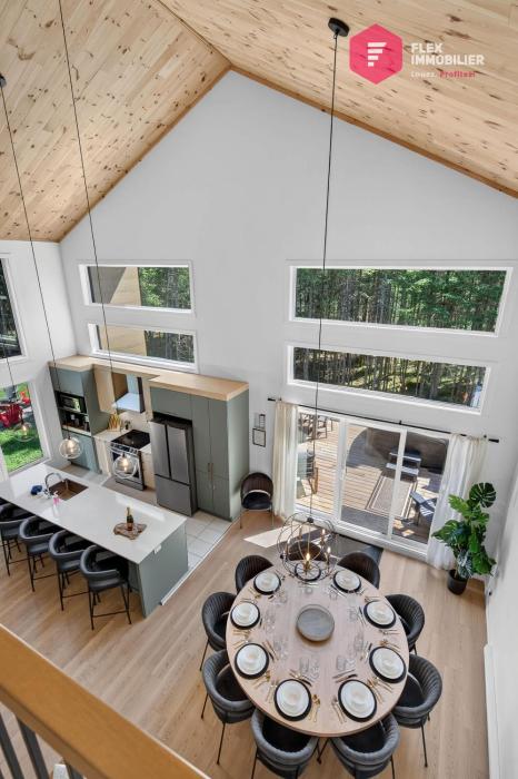 Le Petit Frontenac - Chalet haut de gamme avec spa à Shannon - Resort près de Québec