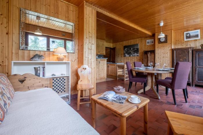 Apartment overlooking the Mont Blanc range