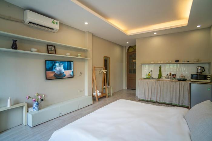 SWAI4 Cozy 1Bed Studio with Private Kitchen and Bathroom in Old Quarter