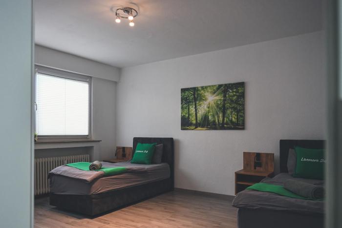 Livemore24 - Apartment 2 in Gladbeck WLAN - Smart-TV - 24-7 Check-in und Küche