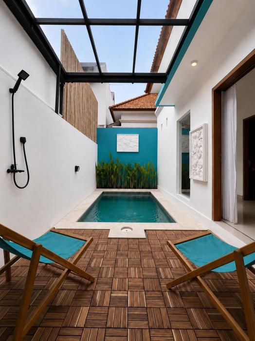 Lily House 3 Cozy Villa with 2 Bedrooms and Private Pool in Bukit