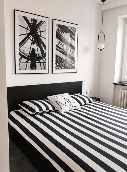 Modern Black Apartment