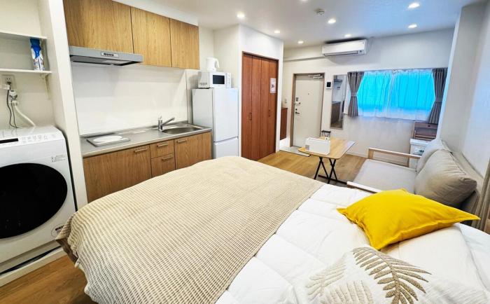 XLH101,1F, Newly Renovated in 2026, Easy Ground-Floor Access, Double Bed and Sofa Bed, Private Kitchen, Sleeps 4