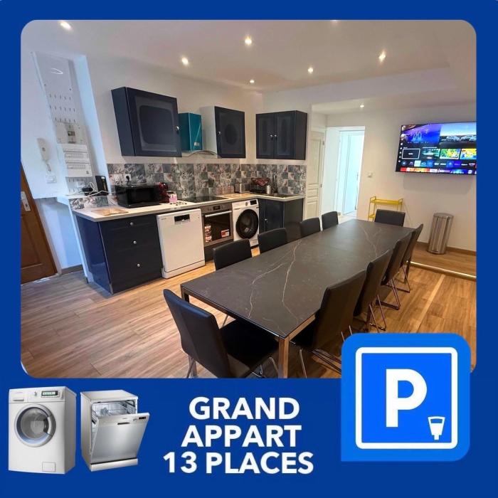 30 CHIC & COSY GRAND APPART 88m2 WIFI SMART TV HYPERCENTRE NETFLIX