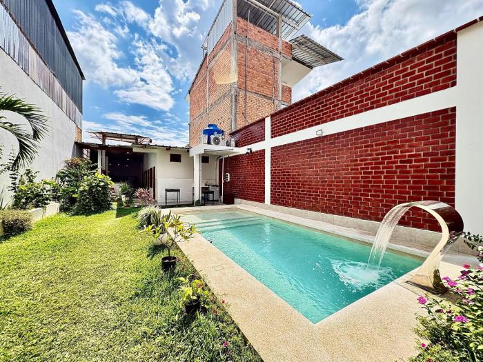 Piscina Privada Casa a 5Min centro 3HAB con AC